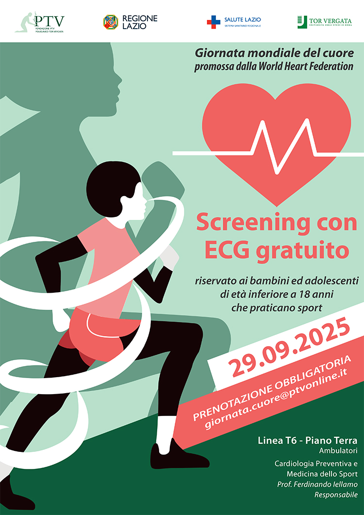 Screening e ECG Gratuito - Policlinico Tor Vergata