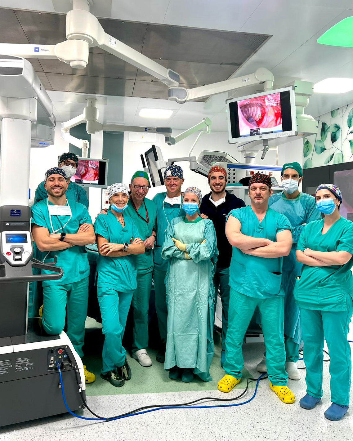 Chirurgia Toracica al Policlinico Tor Vergata, intervento robotico al polmone senza intubazione