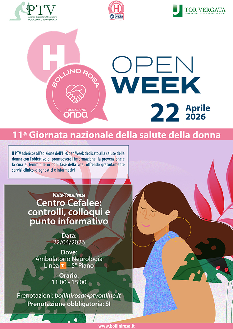 Open Week dedicato alla salute della donna - Policlinico Tor Vergata