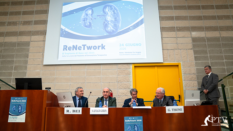 Trapianto di rene, l'Azienda Ospedaliera Universitaria Policlinico Tor Vergata guida l'innovazione: robotica e nuove cure al centro di ReNeTwork 2026