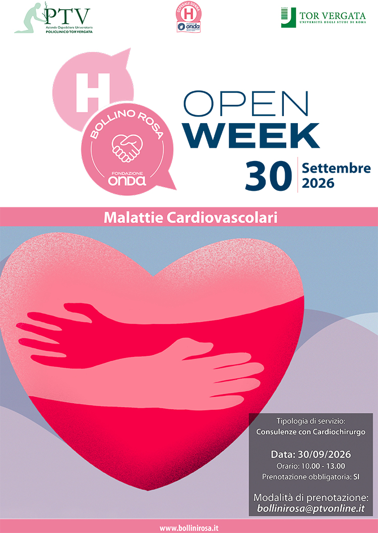 Open Week dedicato alla salute della donna - Policlinico Tor Vergata