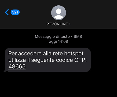 guida per accesso a wifi visitatori